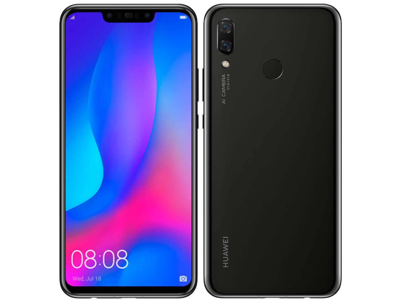 SIMフリー Huawei nova3 （レッド・限定色） - スマートフォン本体