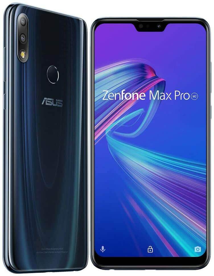 SIMフリー ASUS ZenFone Max Pro (M2) ZB631KL-BL64S6 (RAM 6GBモデル 